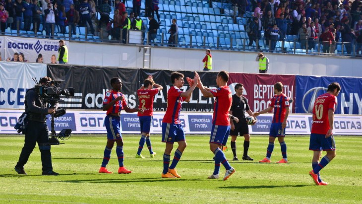 Футболисты ЦСКА