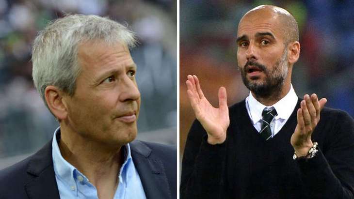 Фавр (слева) и Гвардиола обещают устроить любопытную дуэль