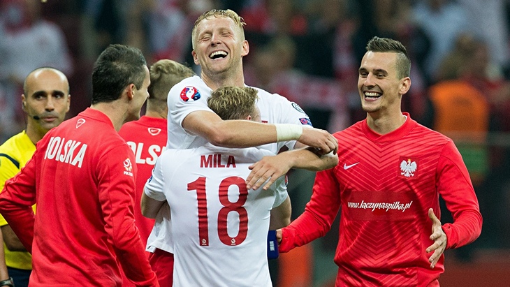 Футболисты сборной Польши