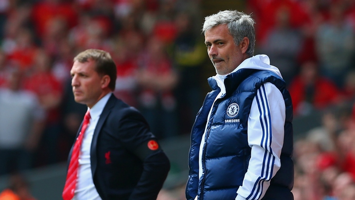 Жозе Моуринью и Брендан Роджерс (слева) имеют дело с разными мотивациями игроков