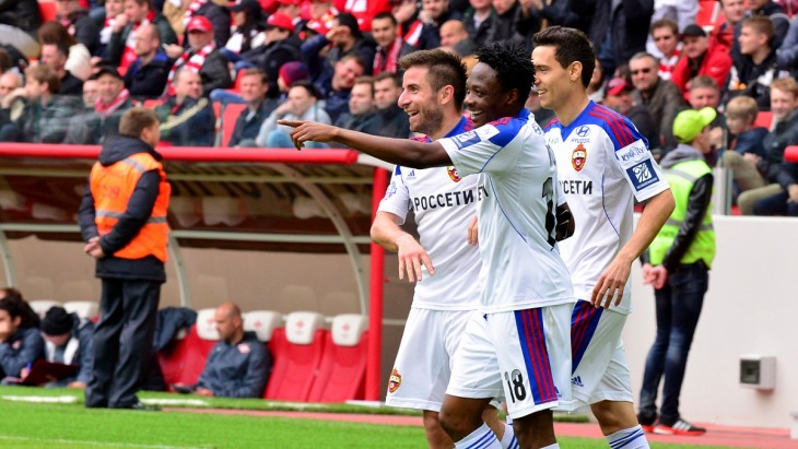 Футболисты ЦСКА