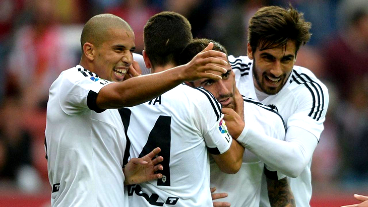 Футболисты «Валенсии»