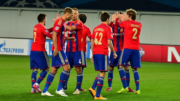 Футболисты ЦСКА