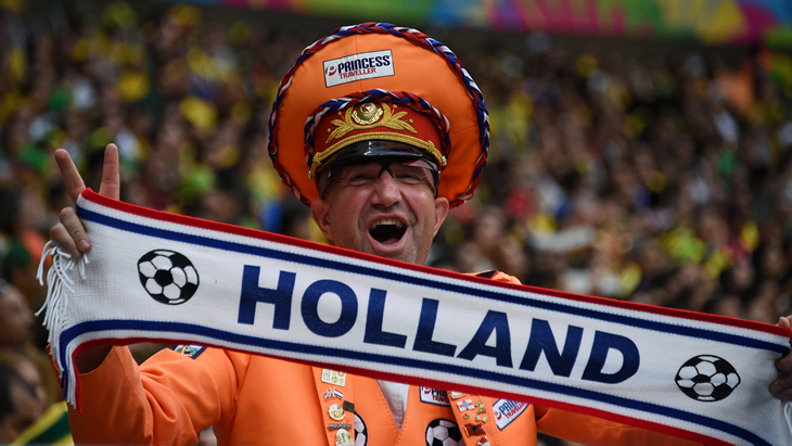 Болельщик сборной Голландии