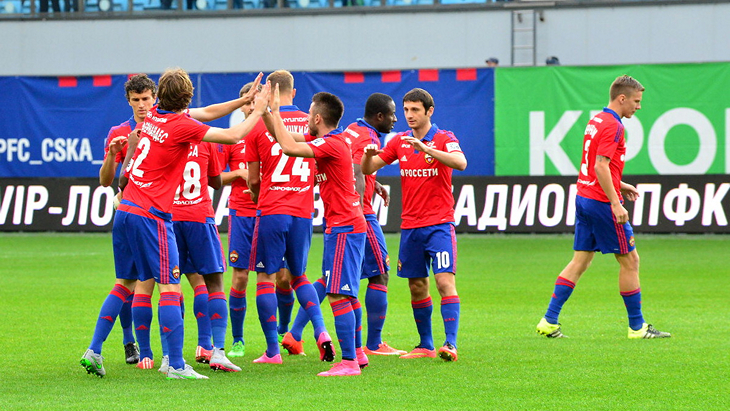 Футболисты ЦСКА