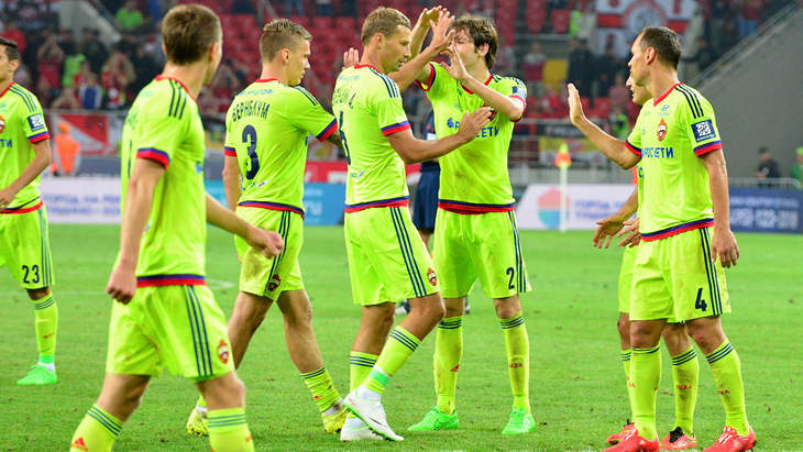 Футболисты ЦСКА