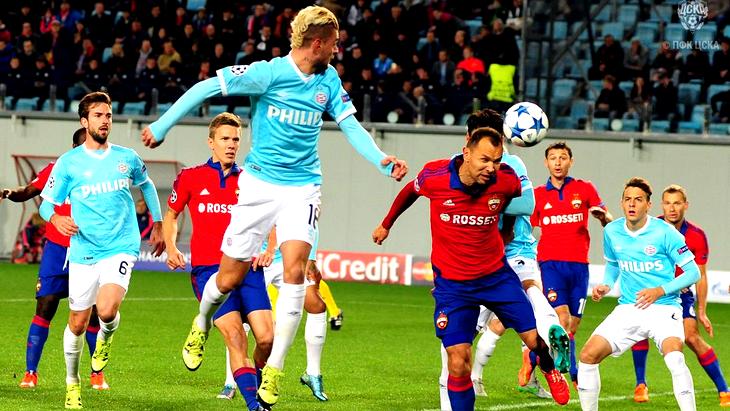 ПСВ попробует взять реванш у ЦСКА за поражение в Химках