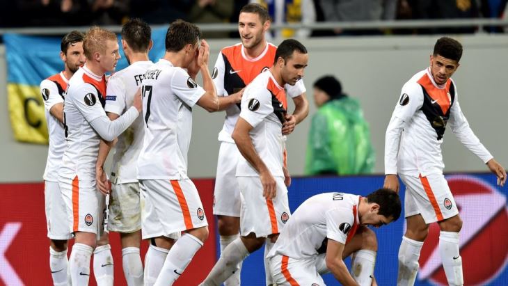 Футболисты «Шахтера»