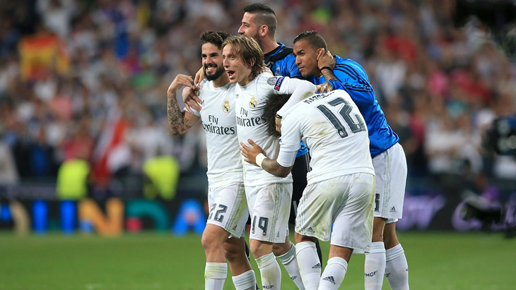 «Реал» отпраздновал выход в финал Лиги чемпионов
