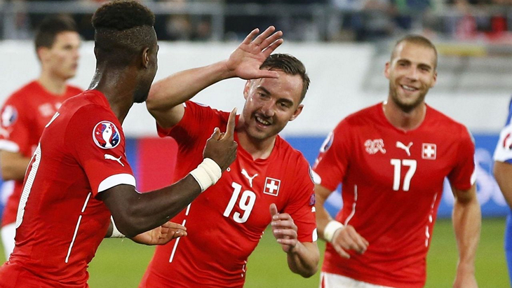 Футболисты сборной Швейцарии