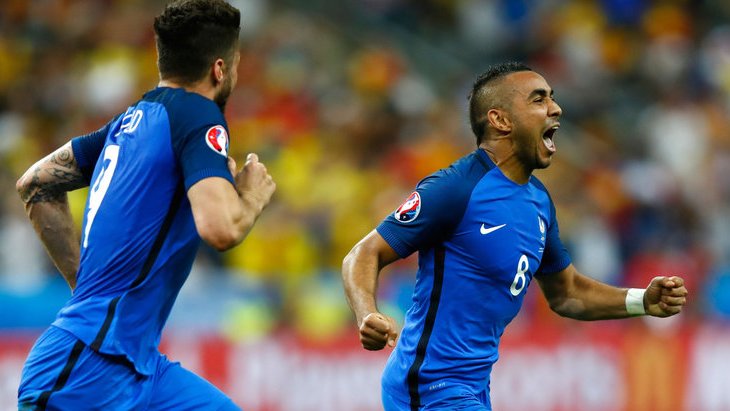 Оливье Жиру и Димитри Пайе