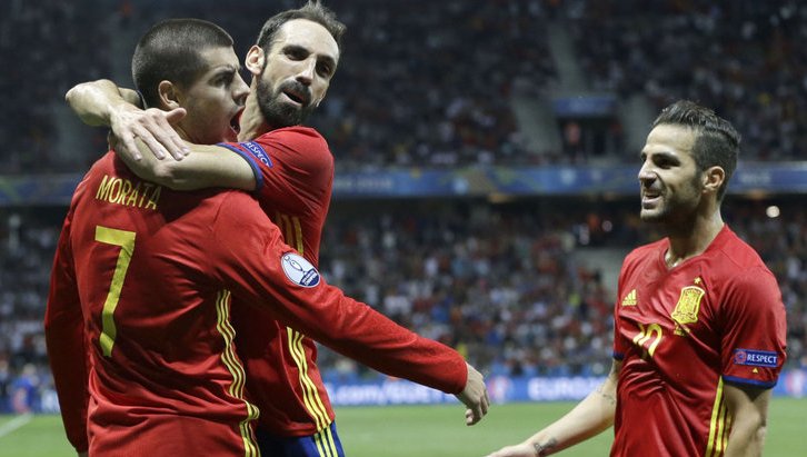 Футболисты сборной Испании