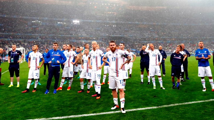 Сборная Исландии осуждает тех, кто не смотрел ее последний матч на Евро-2016