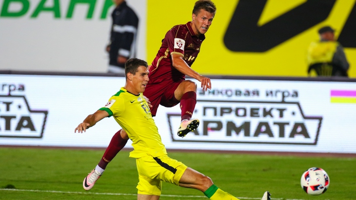 В прошлом домашнем матче «Рубин» уступил «Анжи»