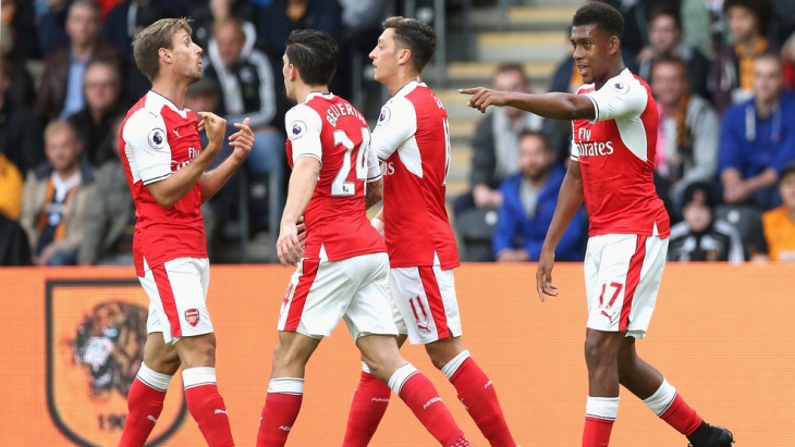 Футболисты «Арсенала»