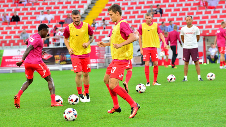 Тренировка «Спартака»