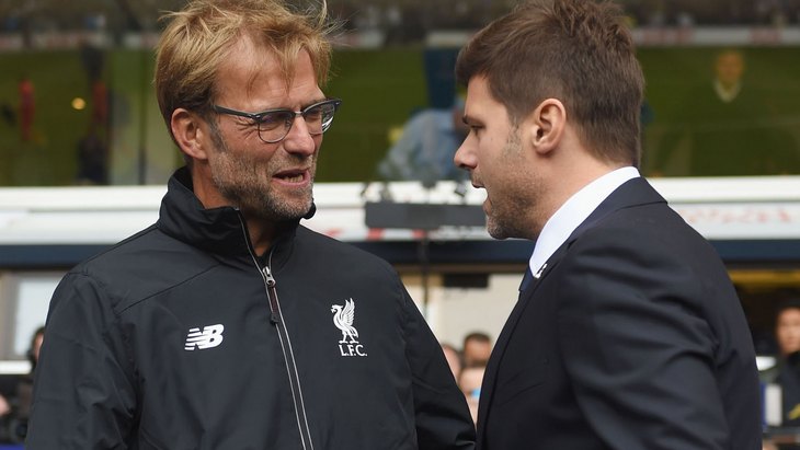 Пока что Клопп (слева) и Почеттино играли вничью