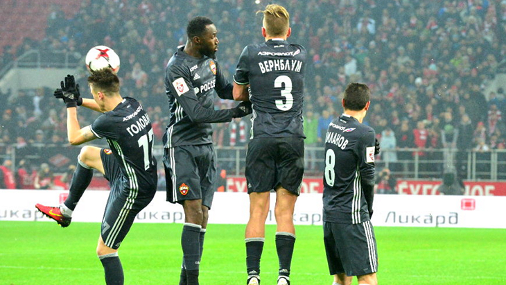 Футболисты ЦСКА