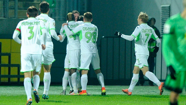 Футболисты «Уфы»