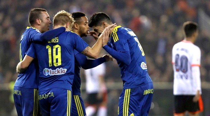 «Сельта» выиграла у «Валенсии» на «Месталье» со счетом 4:1