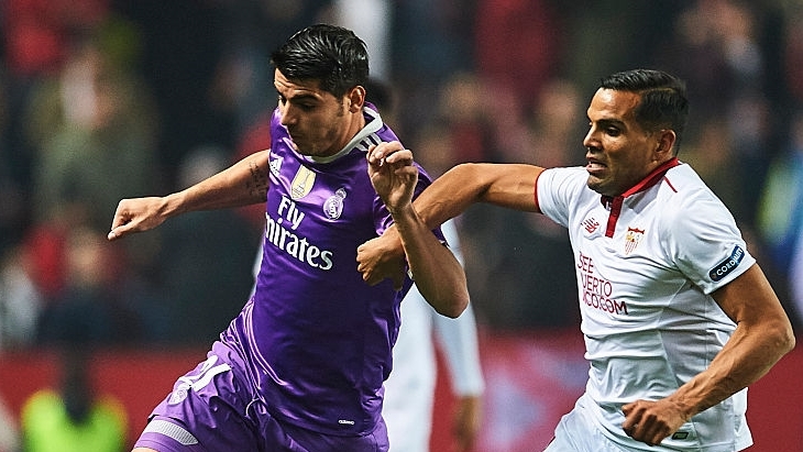 Альваро Мората (слева) и Габриэль Меркадо