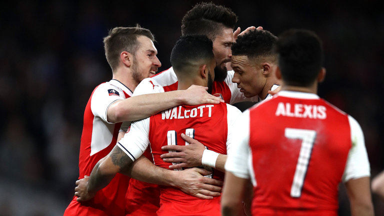 Перед поездкой на «Хоторнс» «Арсенал» разгромил «Линкольн Сити»