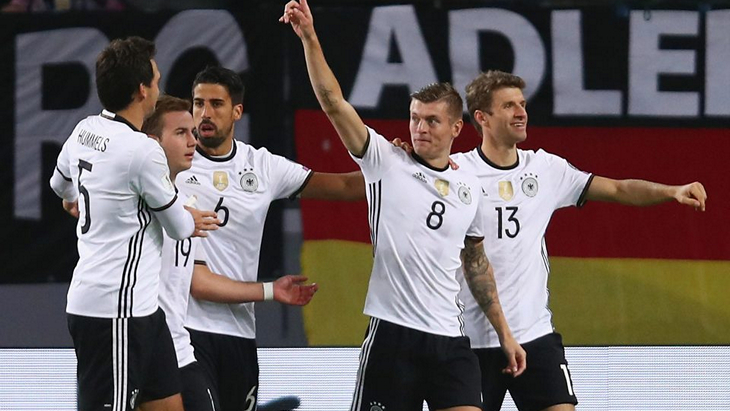 Футболисты сборной Германии