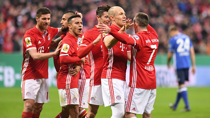 Футболисты «Баварии»