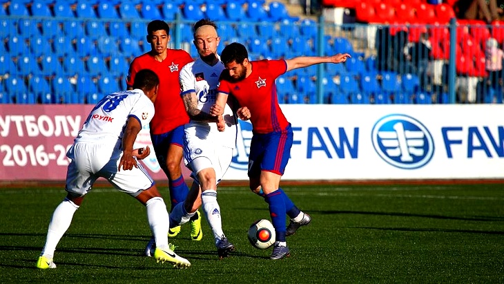 Первая игра между «Оренбургом» и «СКА-Хабаровск» завершилась со счетом 0:0