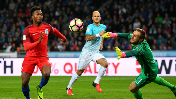 Англия — Словения