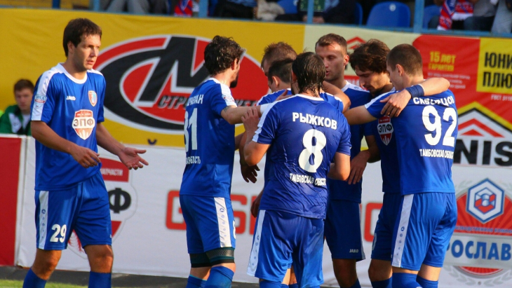 Футболисты «Тамбова»