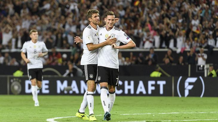 Германия уже пробилась на ЧМ-2018