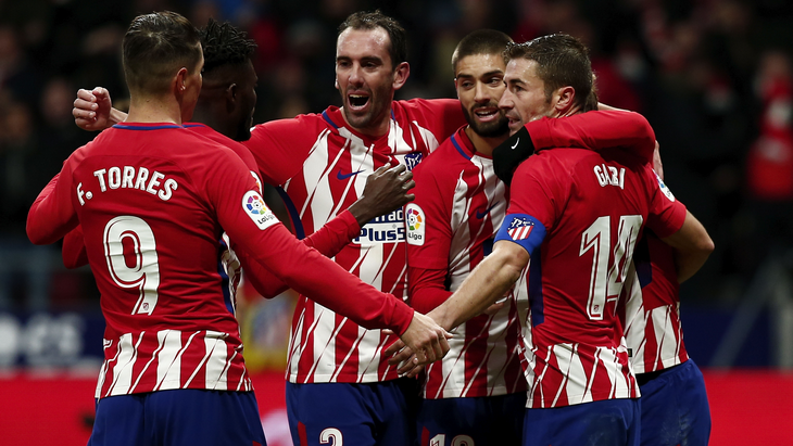 Футболисты «Атлетико»