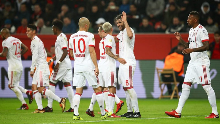 Футболисты «Баварии»