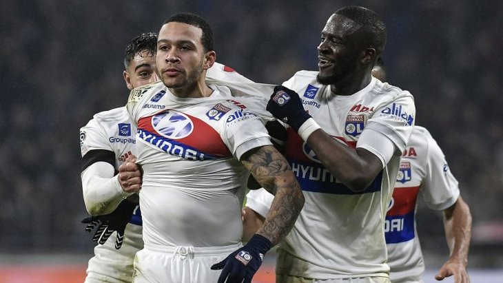 Футболисты «Лиона»