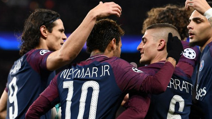 Футболисты ПСЖ