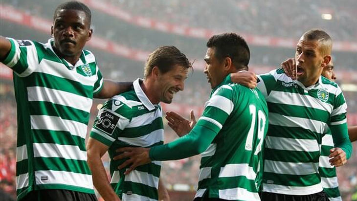 Футболисты «Спортинга»