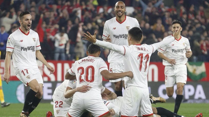 Футболисты «Севильи»