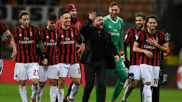 Футболисты «Милана»