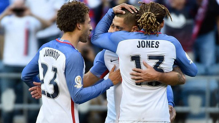 Футболисты сборной США