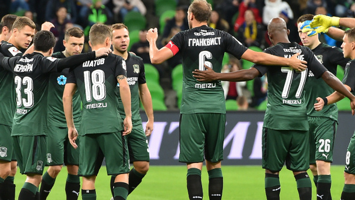 Футболисты «Краснодара»