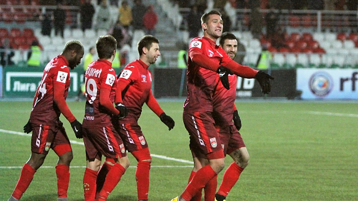 Футболисты «Уфы»