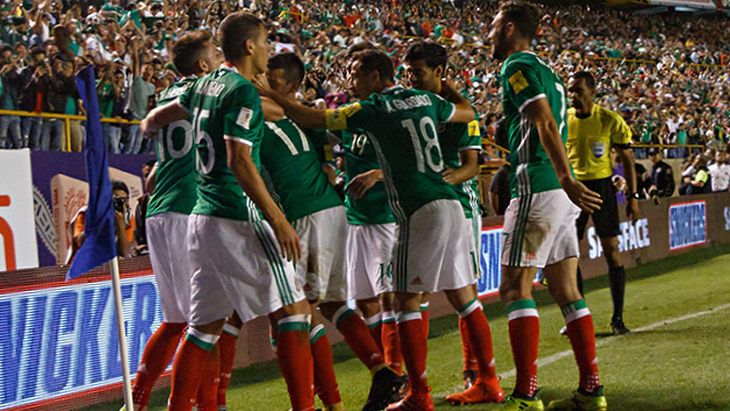 Футболисты сборной Мексики