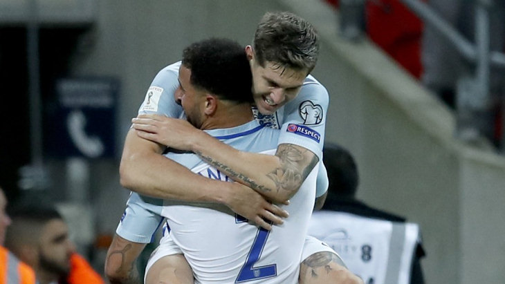 Футболисты сборной Англии