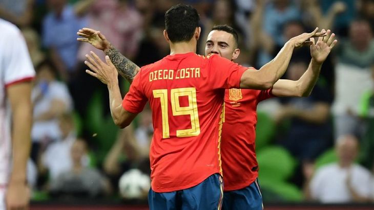 Футболисты сборной Испании