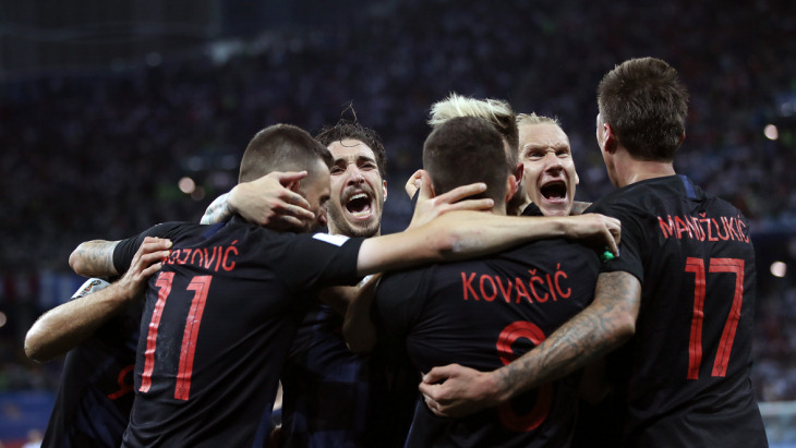 Футболисты сборной Хорватии