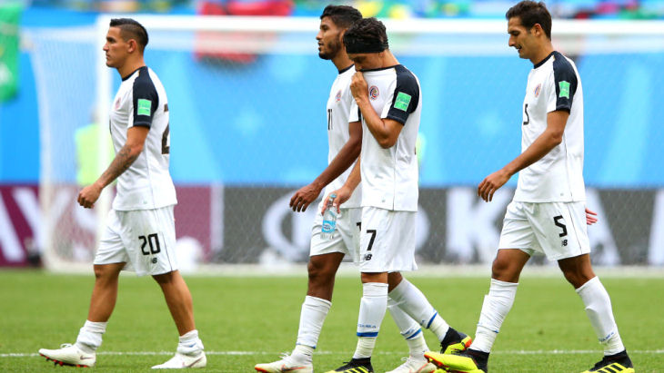 Футболисты сборной Коста-Рики