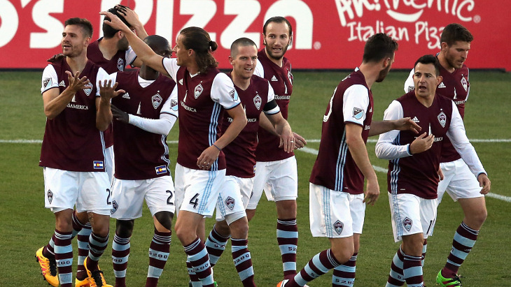 Футболисты «Колорадо»