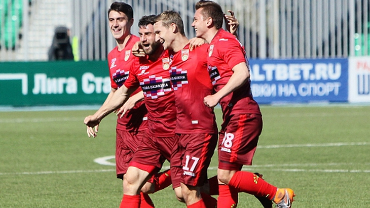 Футболисты «Уфы»