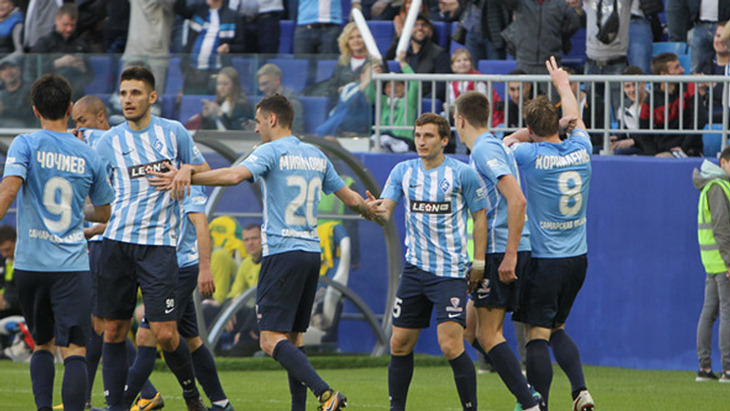 Футболисты «Крыльев Советов»